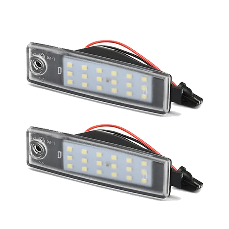 2Pcs Car LED Signal Lamp Number License Plate Lights Canbus No Error White DC 12V Bulbs For SCION XB-NCP31 2003 2004 2005 2006