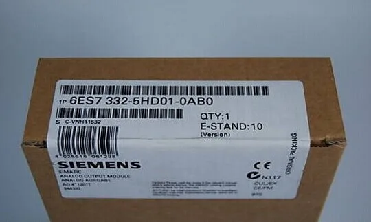 

6ES7332-5HD01-0AB0 S7-300 PLC Original SMATIC S7-300 Analog Output Module
