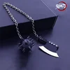 4cm Demon Slayer Sword The Stone Hashira Gyomei Himejima Nichirin Blade Anime Peripheral Collection Desktop Display Gift Toy 3