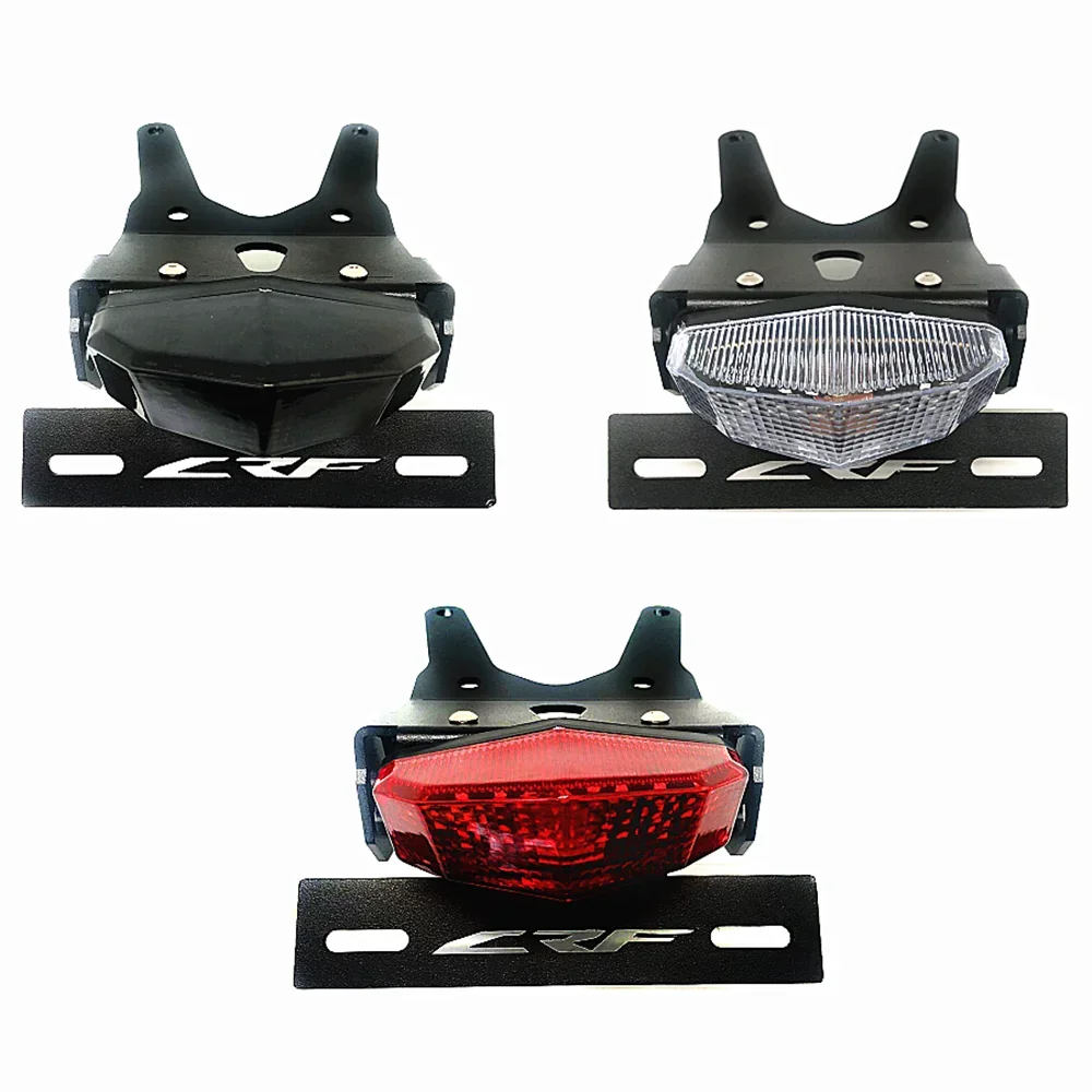 

CRF 250L License Number Plate Holder Fender Eliminator Tail Tidy LED Brake Light For HONDA CRF250L 2013-2021 Accessories