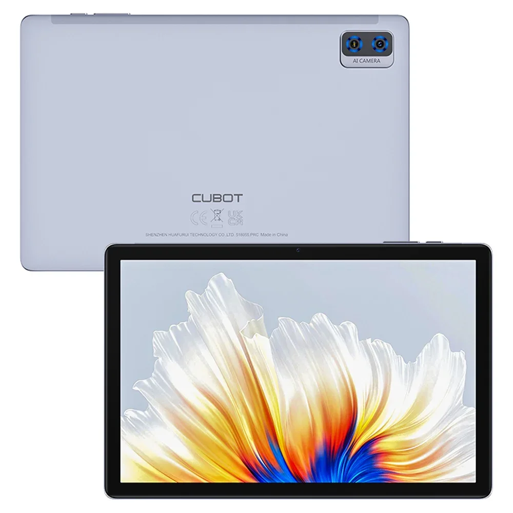 Cubot TAB 30 Tablets 10.1Inch 6580mAh Battery Android 11 Tablet Octa Core 4GB+128GB Cell Phone 13MP Camera Dual SIM Card Tablets