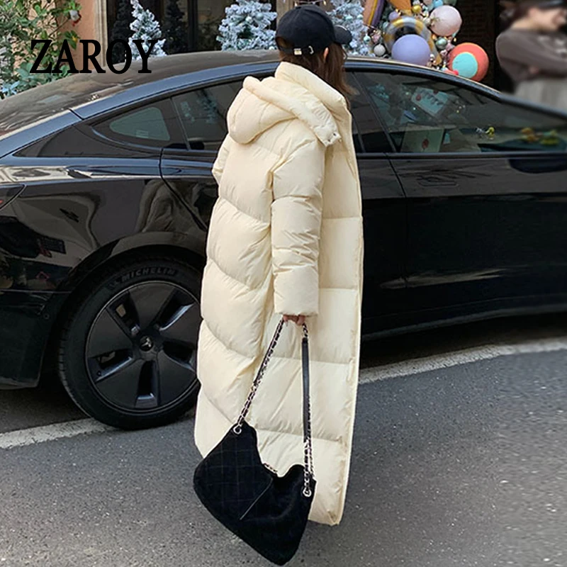 سترة نسائية مبطنة من ZAROY مقاومة للرياح للشتاء ال...