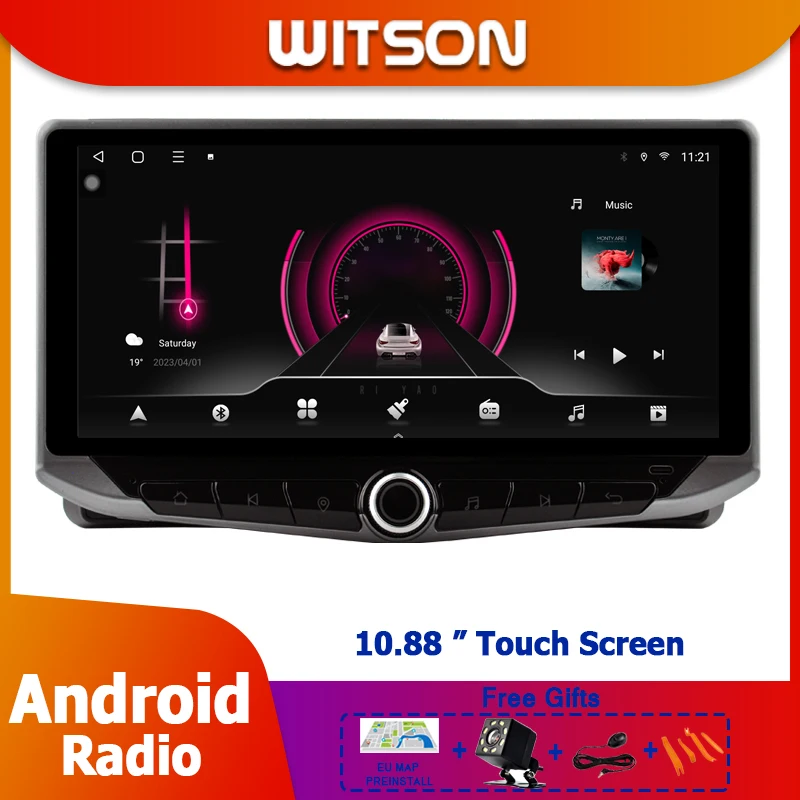 Autoradio Lettore Gps Macchina Per Renault Master Nissan Nv400 Opel Movano 2 2019-2023 Multimedia Stereo