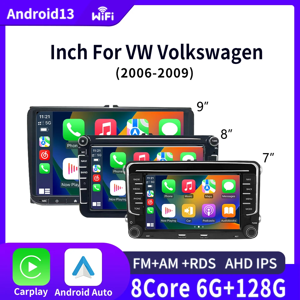 łbasa samomagneto dla volkswagena VW Polo 6R odtwarzacz multimedialny z ekranem czujnika kompatybilny Golf Plus Caddy New B...