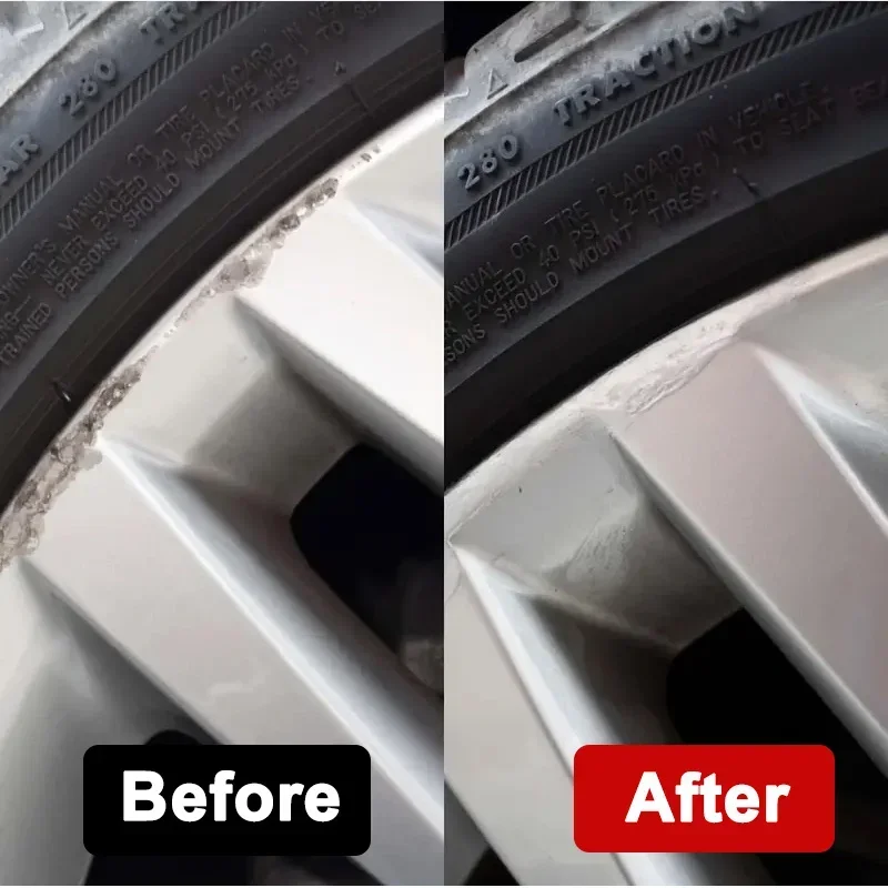 Wheel hub Scratch Repair wax 2