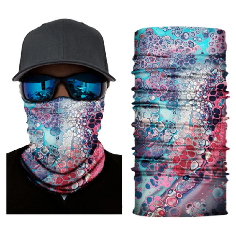 

New Magic Headbands 3D Breathable Hiking Scarf Balaclava Neck Warmer Gaiter Face Shield Men Halloween Mask Face Scarf