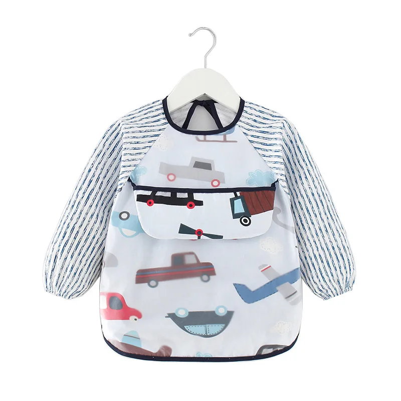 Baby Bibs Feeding Bibs Apron Pocket Infant Boys Girls Burp Cloth Bandana Bibs for Kids Toddler