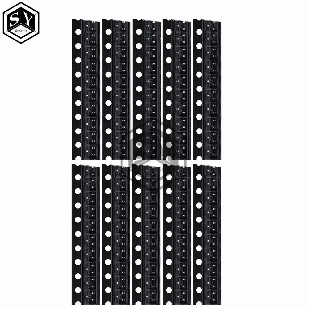Enhanced SMD Transistor Kit - 100 Pieces, 10 Varieties