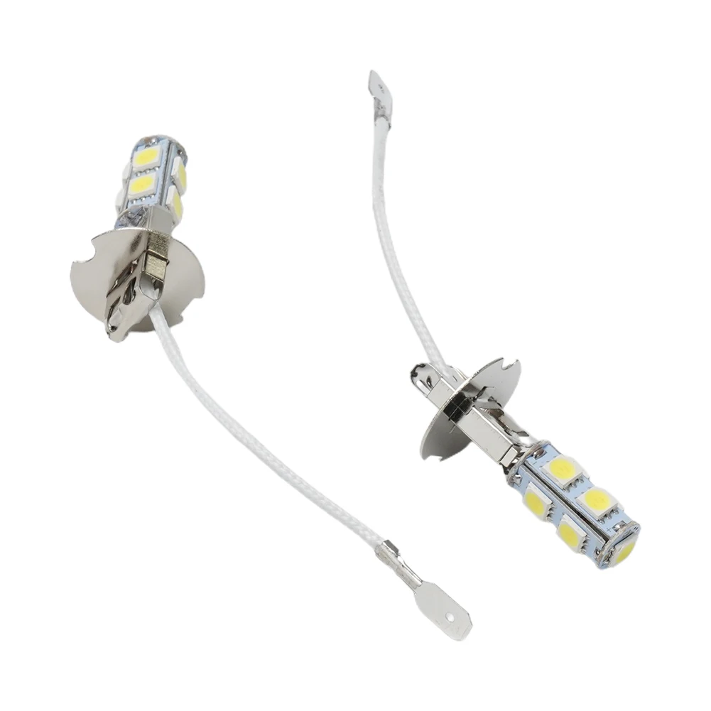 

2 Pcs/set For H3 LED DC 12V Car Light Fog DRL Driving Lamp Flashlight Torches Bulbs 6000K White Lamp Bulbs Kit Auto Accessories