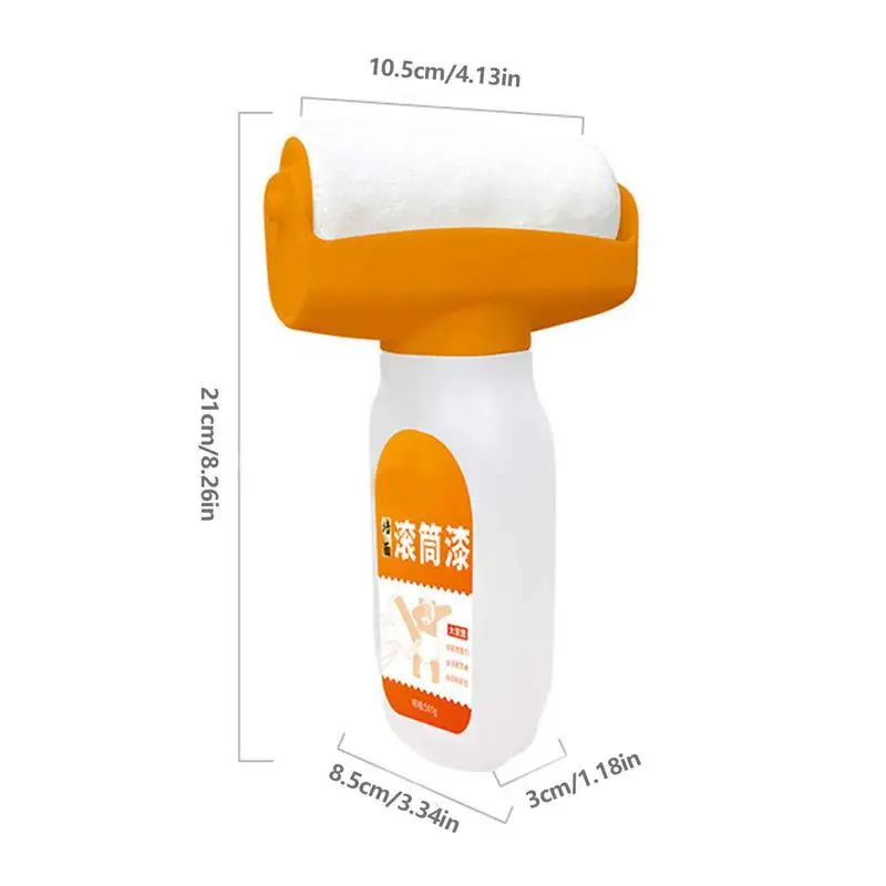 Antibacterials Wall Paint Waterbased Repair Paint Net Household Latex White Small Roller For Living Room Kitchen Tools