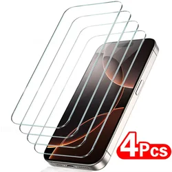 Premium HD Full Cover Tempered Glass Screen Protector (1 - 4 Pack) - 4PCS