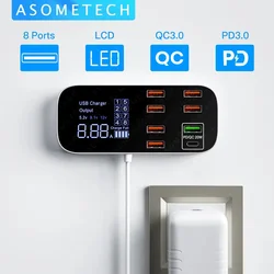 High - Speed Portable USB Charger Hub for Tablets and Mobile Phones