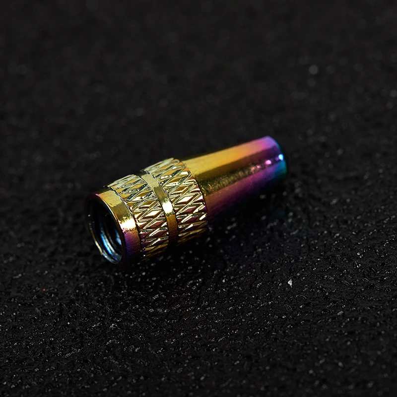Chameleon Bike Presta Valve Cap Set - Aluminum Dust Cover