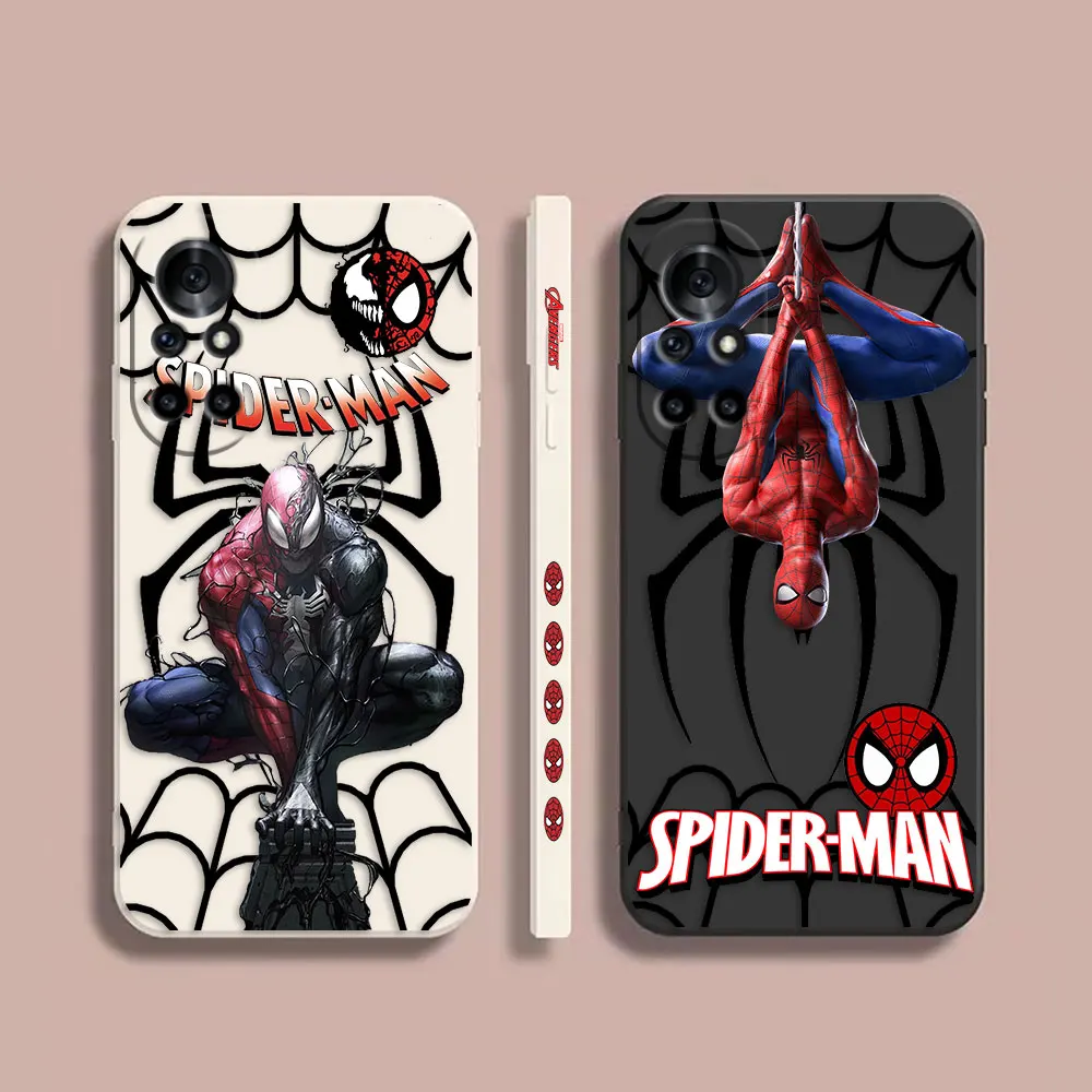 

Case For Huawei NOVA 7 6 5I 5 4 3 3I 2 8 9 10 SE PRO PLUS 5G Silicone Case Cover Funda Cqoue Shell Capa Marvel's Dark Spider-Man