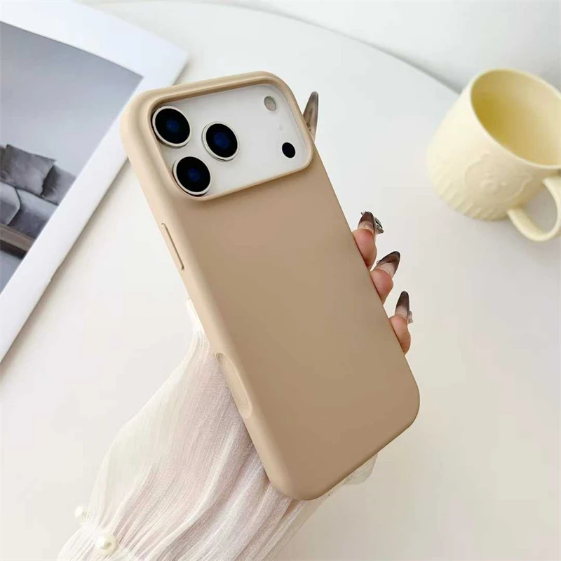 ตัวเลือกสินค้า เคสซิลิโคนบางเฉียบแม่เหล็ก Magsafe สำหรับ iPhone