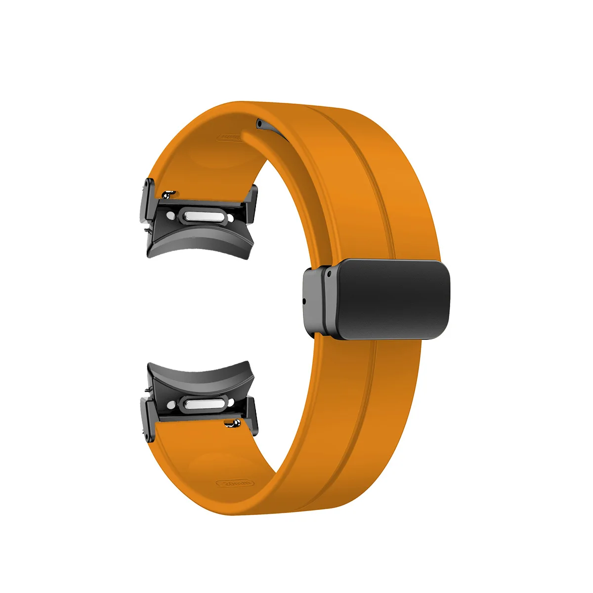 Magnetic Silicone Strap Sport Watchband - Versatile and Stylish Accessory