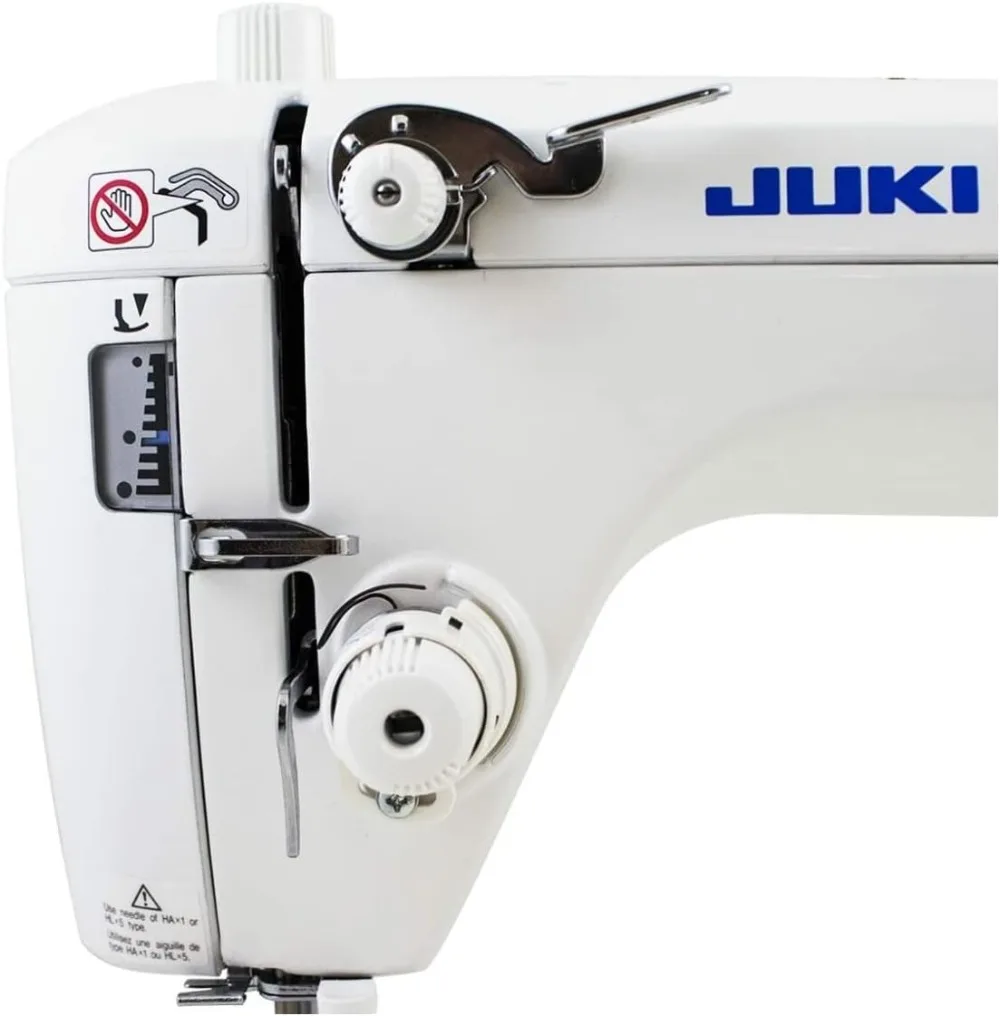 1-Needle Lockstitch Portable Sewing Machine with Automatic Thread Trimmer for Quilting Tailoring Apparel and Home Decor