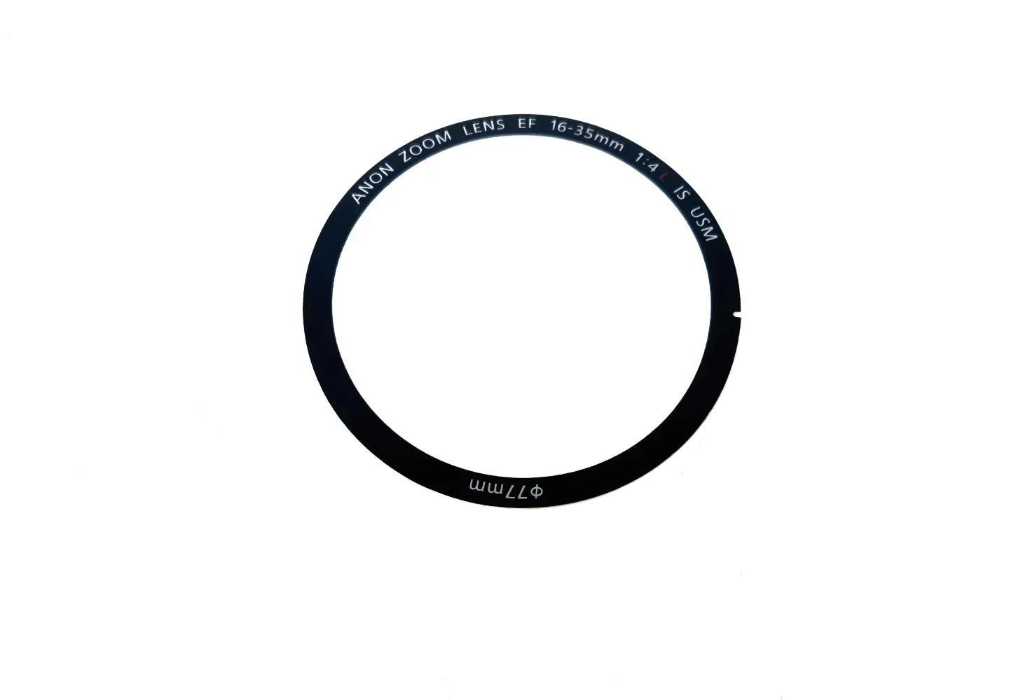 디지털 카메라 부품 라벨 스티커, 캐논 EF 16-35mm, 1:4L IS USM, 16-35 1:2.8L III USM, 15-35 F2.8 IS USM 로고 렌즈, 1 개
