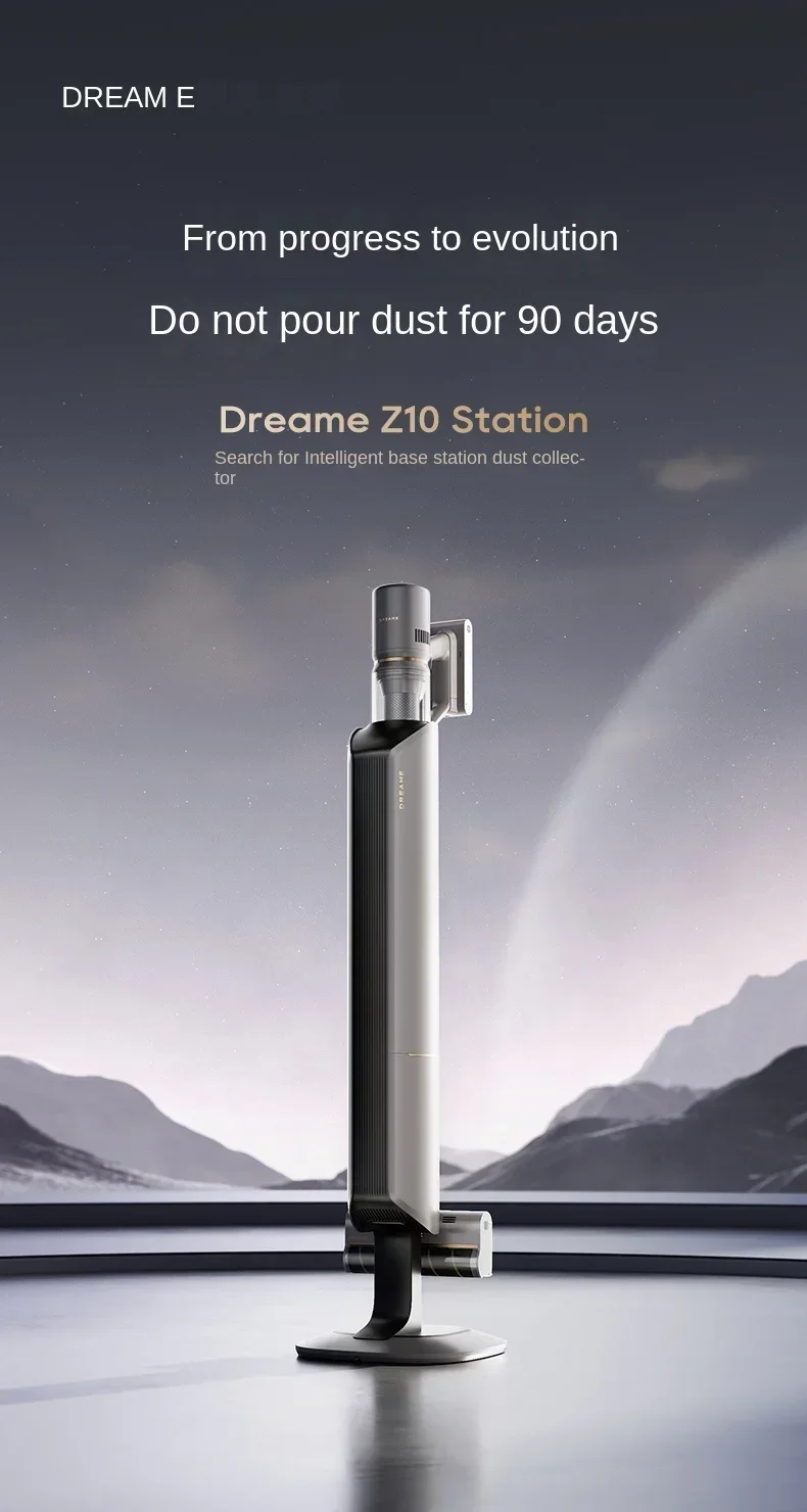 

DREAME Z10 Station Intelligent Base Station Dust Collector Space Station Green Light Dust Display Vaccum Cleaner