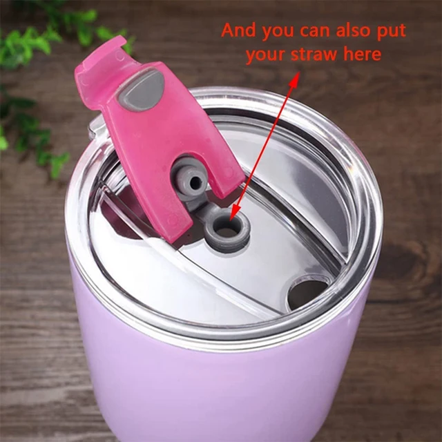 Straw Ozark Trail 40 Oz Tumbler Spill Proof Lid Yeti Rambler 10 Oz