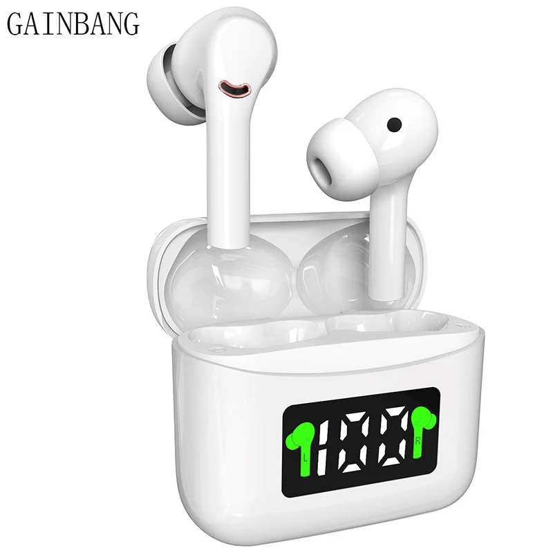 GAINBANG J5 TWS Wireless Bluetooth Earphones Stereo Active Noise Reduction Headphones Sports Earbuds Waterproof Headset With Mic |