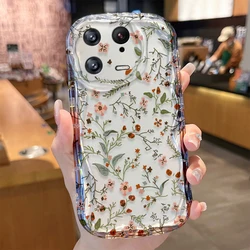 Flower Wave Pattern Phone Case - Stylish Protective Cover for POCO X6 Pro 5G (4)