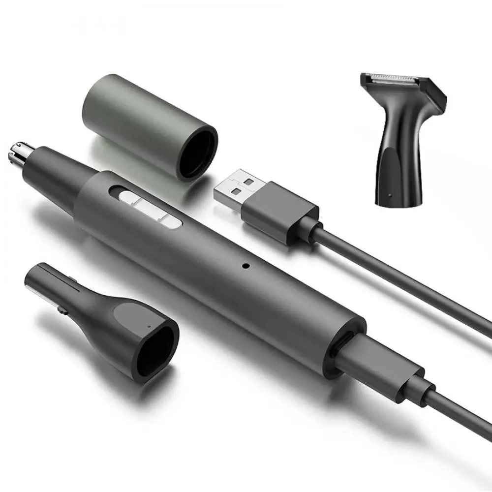 Hair Trimmer Electric Shaver Hair Clipper 3in1 Ear And Nose Hair Trimmer For Men Women