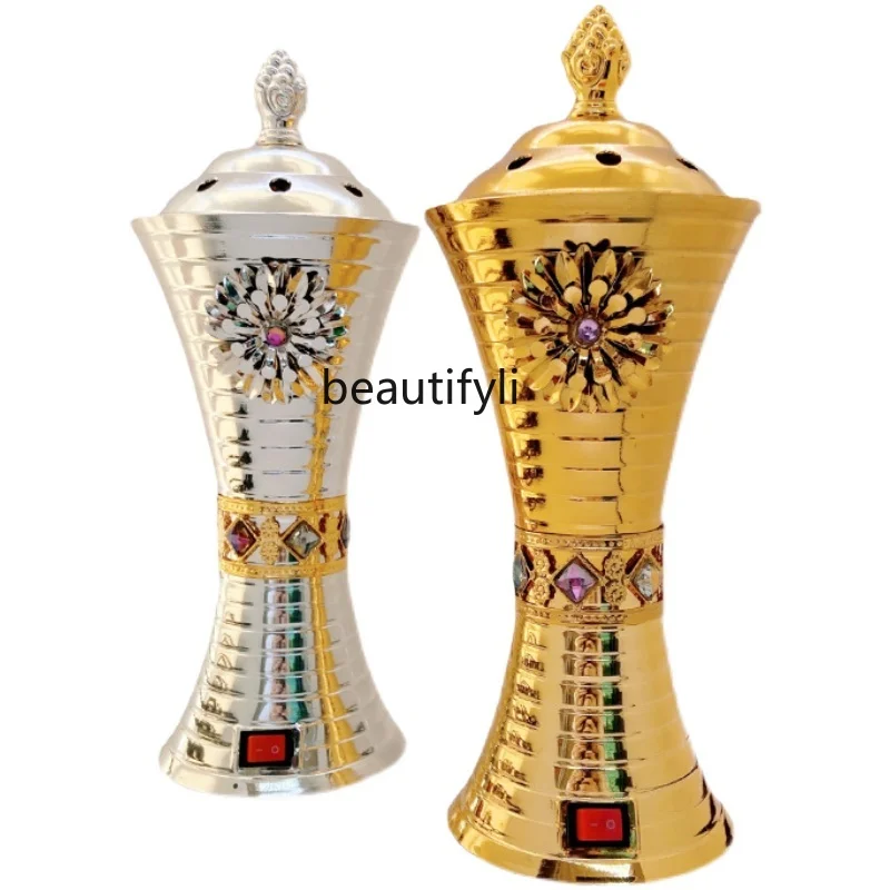 

Plug-in Creative Incense Burner Middle East Electric Incense Burner Craft Decoration Incense Burner Sandalwood Stove