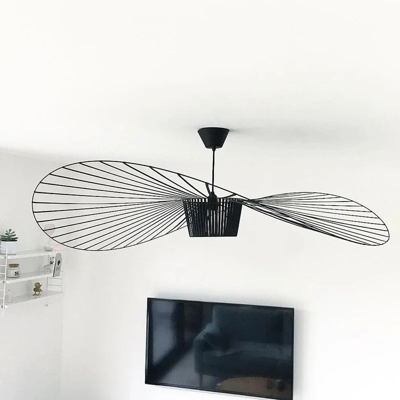 Modern Vertigo Hat Suspension Lamp Industrial Vintage Led Pendant Chandelier Living Dining Room Hanging Light Home Decor Lustre 3