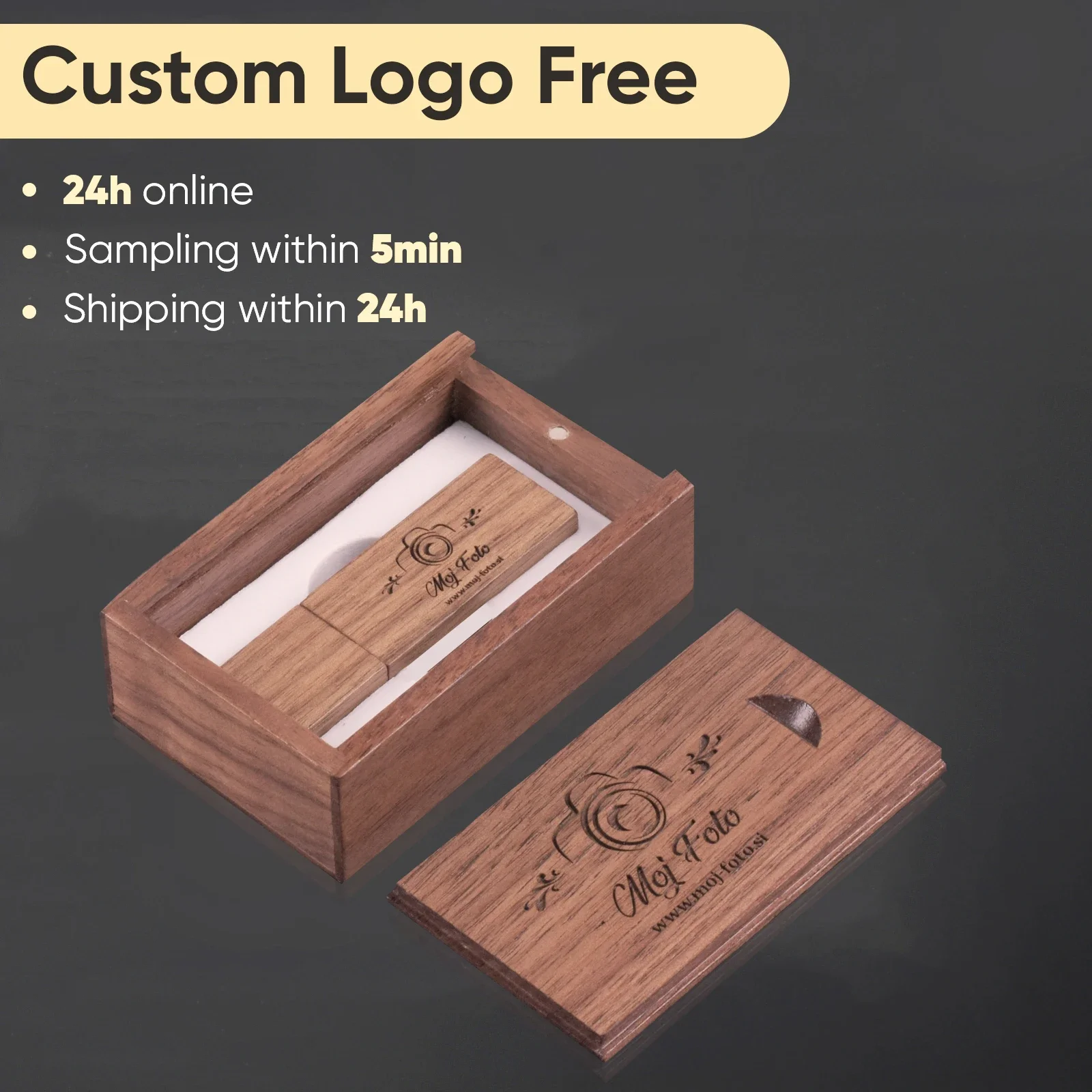 5개/세트 호두나무 USB 플래시 드라이브 128GB 무료 맞춤 로고 메모리 스틱 64GB 100% 실제 용량 펜 드라이브 32GB 창의적인 선물