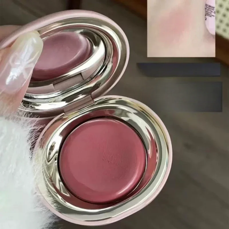 High Quality Rare Beauty Natural Cheek Face Rouge Eyeshadow Blusher Mud High Color Rendering Smooth Blush 4