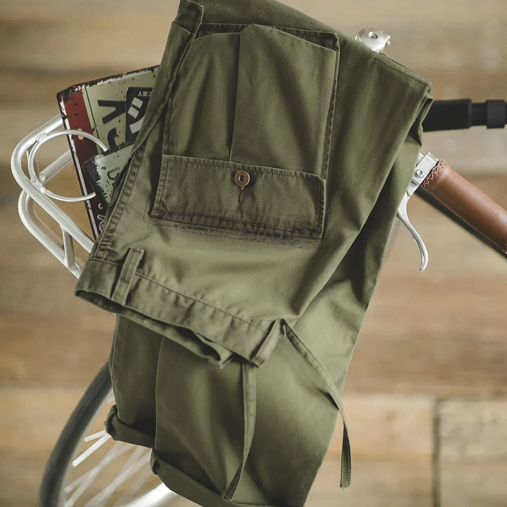 Maden 전술 카고 바지 녹색 멀티 포켓 통기성 바지 Consuls Commando 훈련 바지 남성용 바지 Techwear