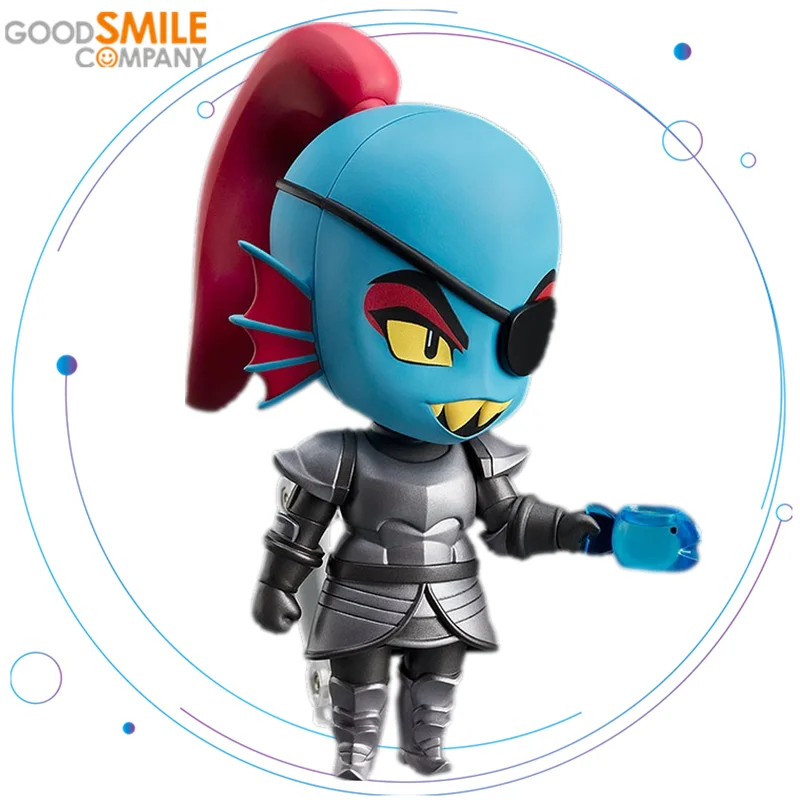 

Original Genuine GSC Nendoroid #1898 Game Undertale Undyne Action Figure PVC Model Q Version Toys Gifts