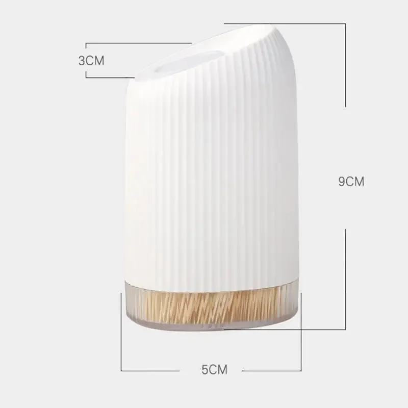 휴대용 이쑤시개 홀더 포켓 이쑤시개 디스펜서 버킷 이쑤시개 보관 상자 홈 거실 식당 편리한 생활