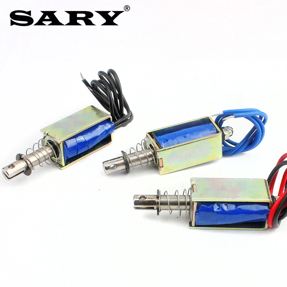 Elettrovalvola Push-Pull Mini 6V/12V/24V Per Armadi Automatici E Distributori, Tempo Di Risposta 0,2s E Oltre 500.000 Cicli