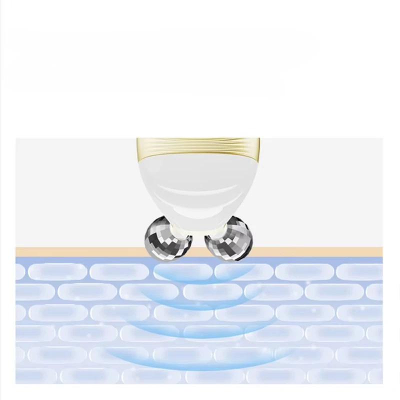 Portable High Quality Face Massage 3d Roller Face Lift 3d Roller Massager 360 Rotation Manual Eye Massager