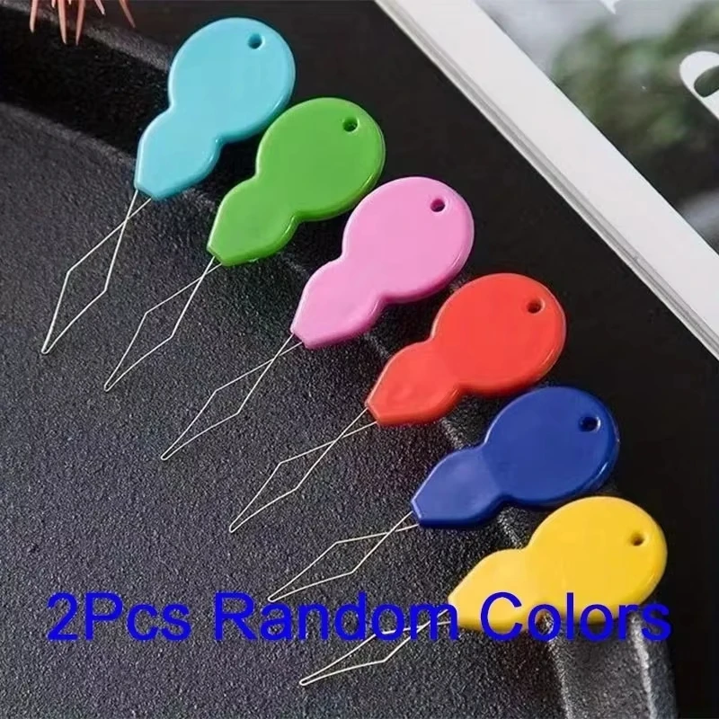 Plastic Needle Thread - Effortless Hand Sewing Tool for Quilting and Knitting