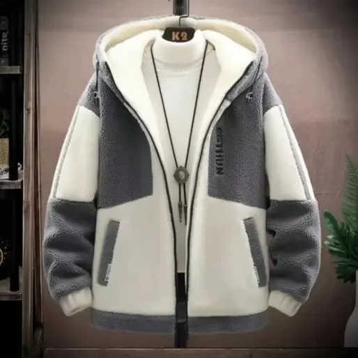 B58 cashmere embroidered coat beige