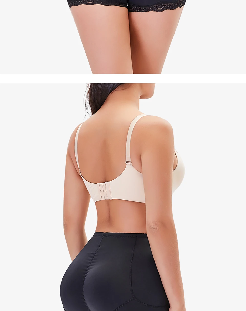 Frauen gepolsterte Höschen sexy gefälschte Arsch Butt Lifter Schlüpfer niedrige Taille Unterwäsche Beute Hüfte Enhancer Shorts volle Abdeckung Pads unter Kleid – Detail 9