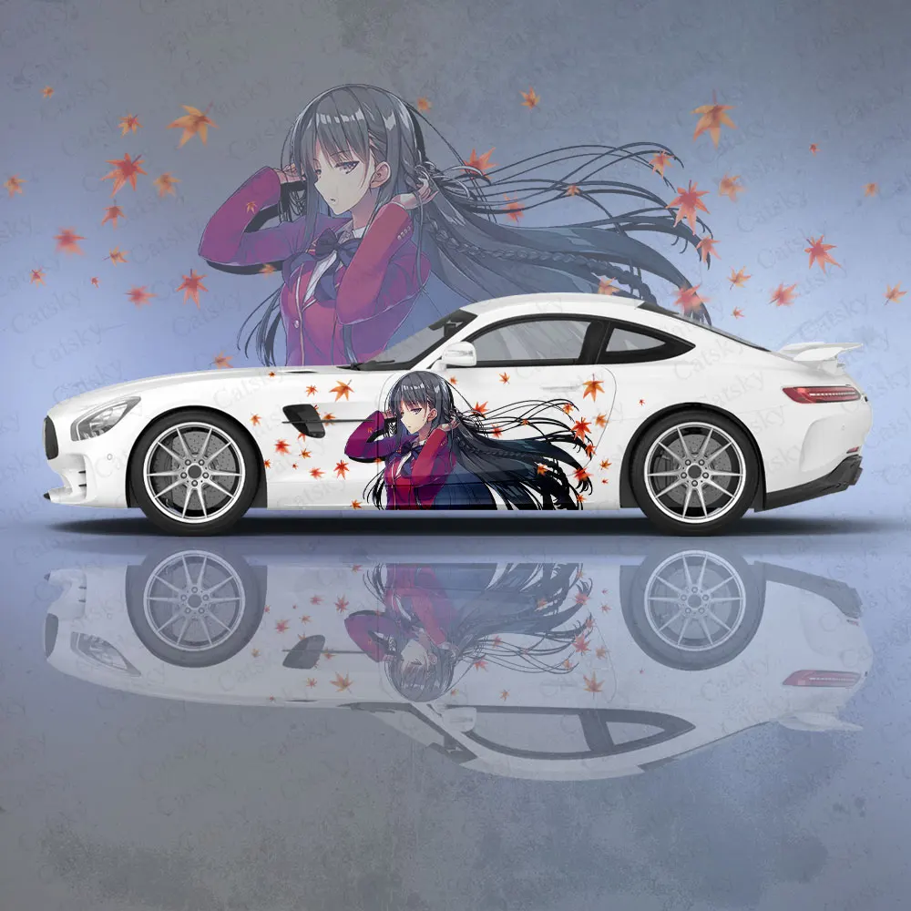 

Классные Элитные аниме наклейки для кузова автомобиля Itasha виниловые наклейки для автомобиля автомобильные наклейки декоративная пленка для автомобиля