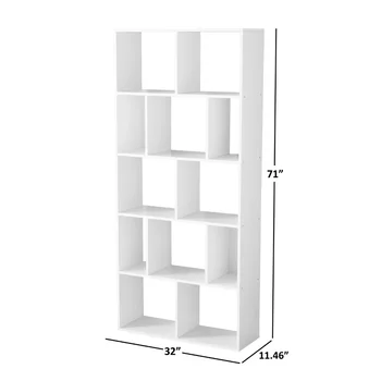 12-Cube Shelf Bookcase Stationery Organizer Free Shipping Desk Pencil Holder Storage Box Bookcase for Books Home Organization 2