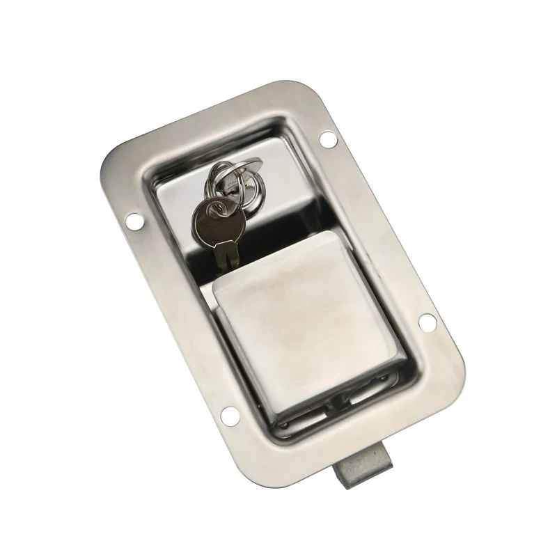 Distribution Box 304 Stainless Steel Flat Lock Explosion-Proof Cabinet Lock Rv Door Lock Control Cabinet Panel Box Lock
