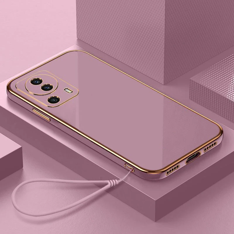 Per Xiaomi 13 Lite Custodia Xiaomi 13 Lite Custodia Per Telefono Xiaomi Mi 13 Lite Custodia Mi13Lite Cover Posteriore Antiurto Con Placcatura Quadrata