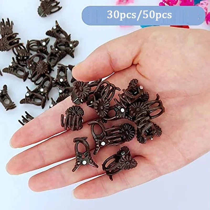 Plant Clips 30/50PCS 5-Claw Orchid Flowers Support Clamp Climbing Vine Stem Clasp Tied Bundle Branch Garden Tools