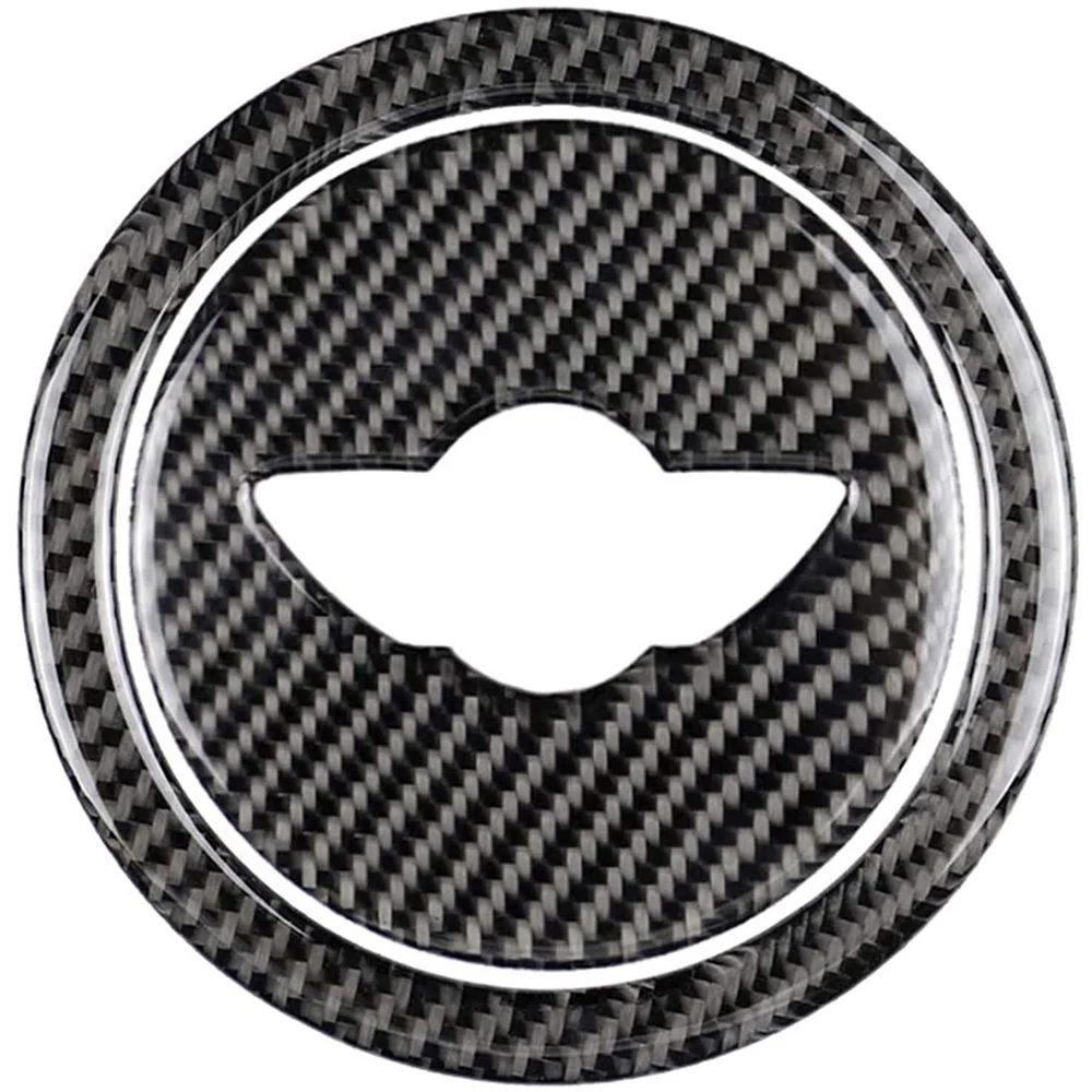 

Carbon Fiber Steering Wheel Cover Sticker for R55 R56 R Series Accessories