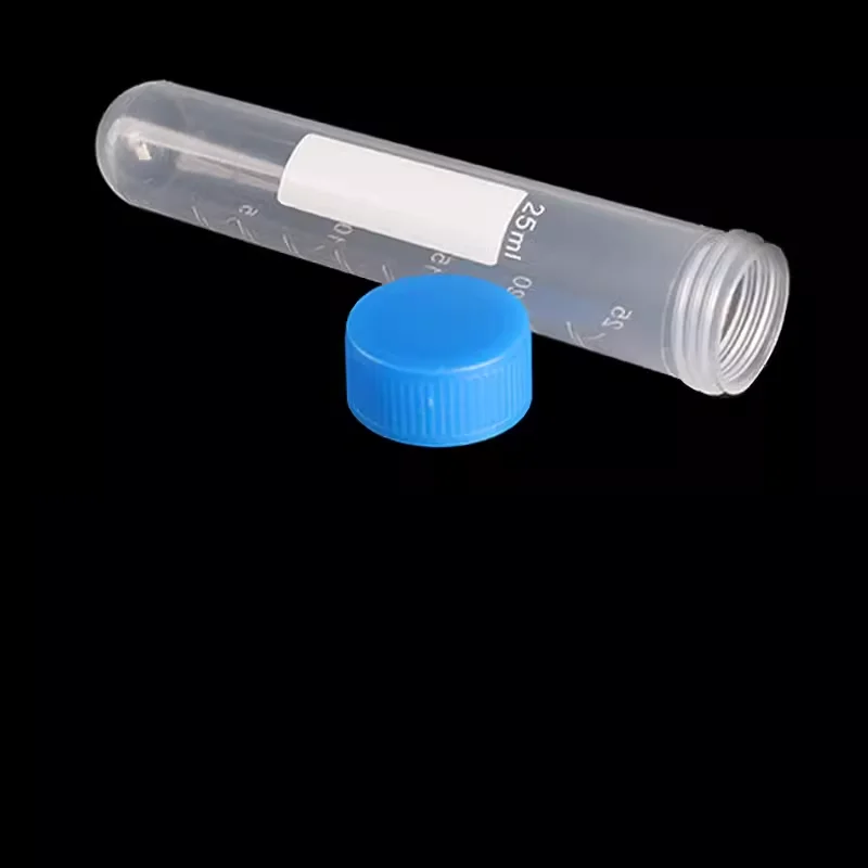 Plastic centrifuge tube 10ml 15ml 20 30 50 100ml graduated centrifuge tube/EP tube PCR Seed bottles with round bottom lids
