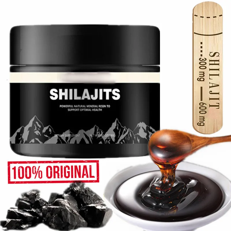 1000mg Pure Shilajit Resin Mineral Supplements Himalaya Original with 85+ Trace Minerals Fulvic Acid for Beauty Health shilajit resin supplements