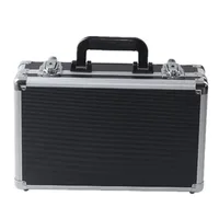 Aluminum Tool case suitcase toolbox business File box Impact resistant safety equipment camera bag with pre-cut foam 2