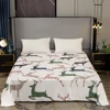 Customized LOGO Photo Cartoon Flat Sheets Soft Bedding Sheet Anime Bed Sheet for Queen King Twin Size Kids Gift Custom Bed Cover 2