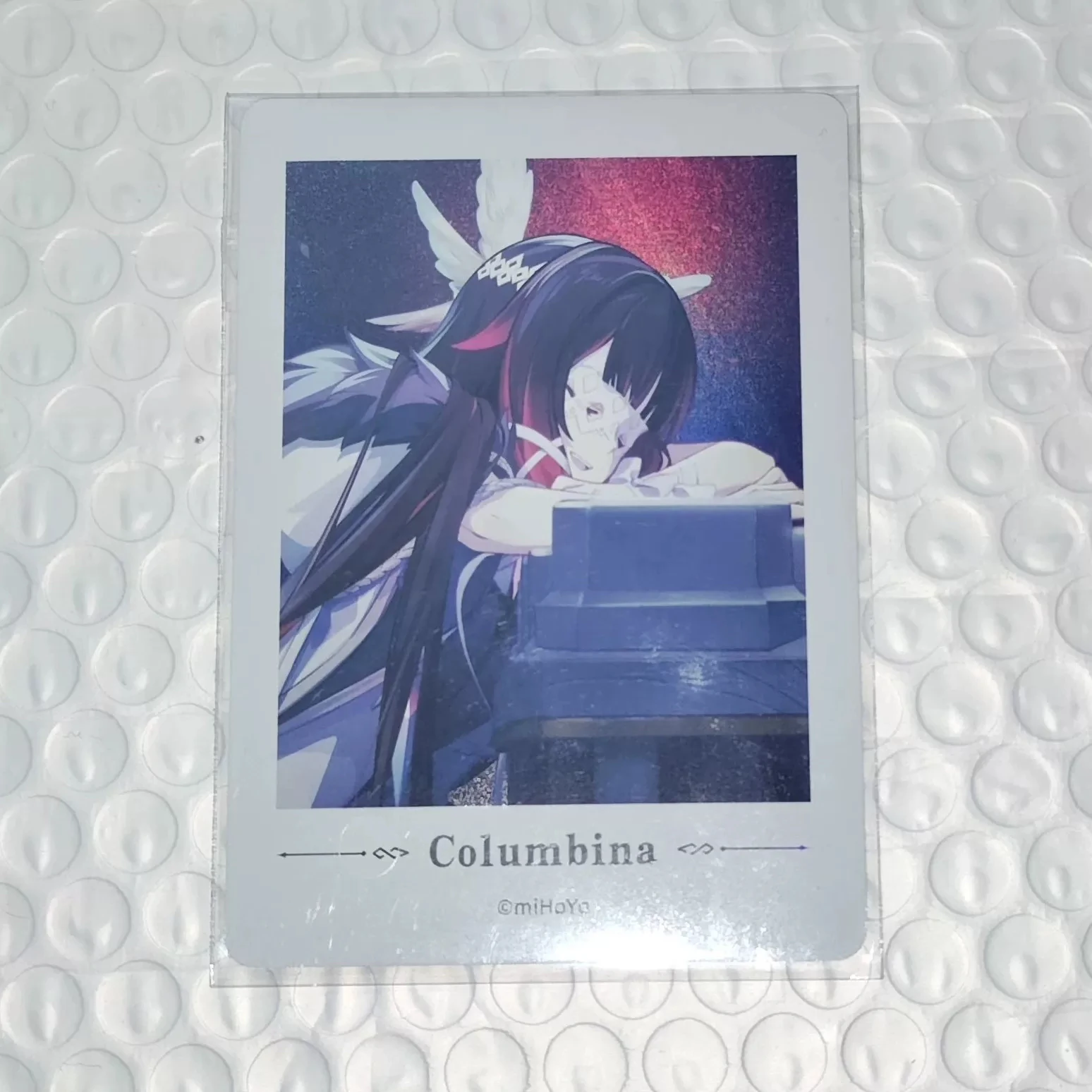 2026년 신상품 재고 있음 원신 임팩트 겨울 밤의 장난 콜롬비나 배지 퀵샌드 아크릴 스탠드 카드 즉석 카메라